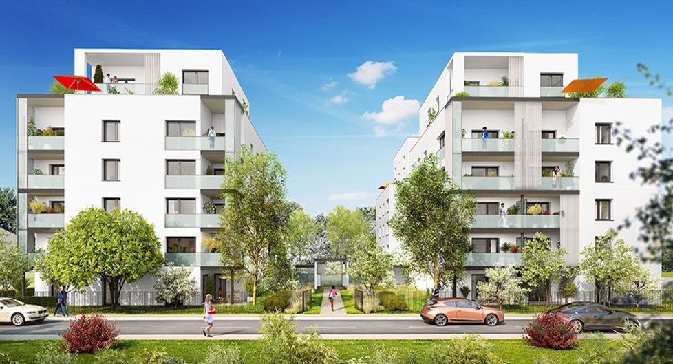Programme immobilier Villeurbanne (69100) Château Gaillard KAB9