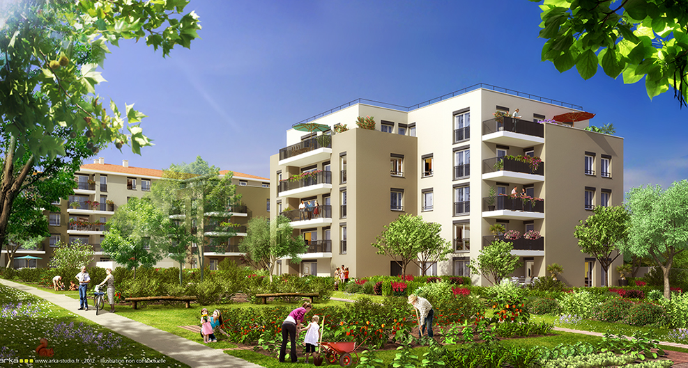 Programme immobilier Ecully (69130) A DEUX PAS DU CENTRE VILLE ET COMMERCES NEW2