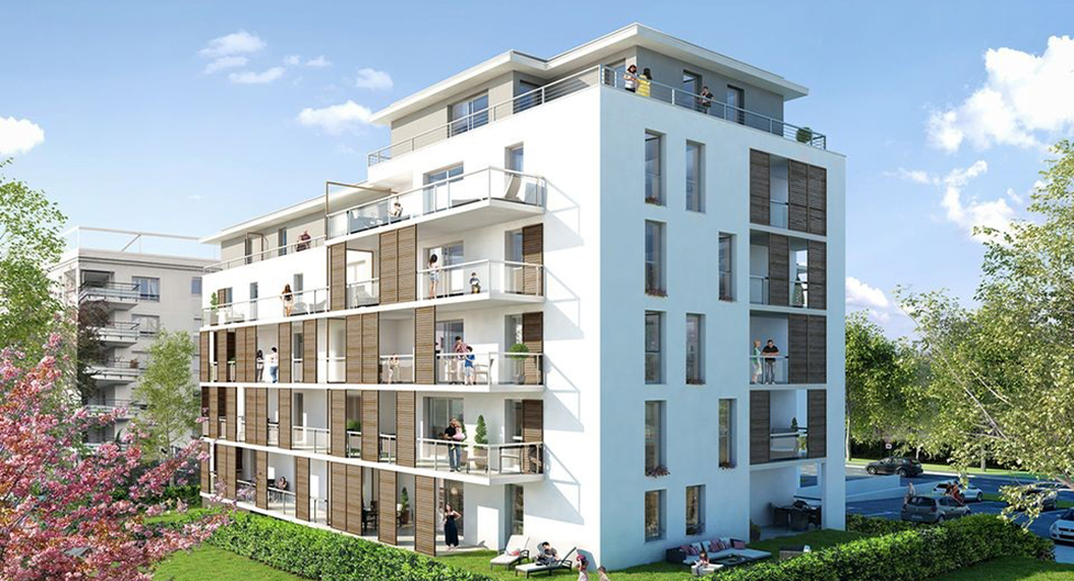 Programme immobilier Sainte-Foy-les-Lyon (69110) Face au Parc Mont-Riant ALT4