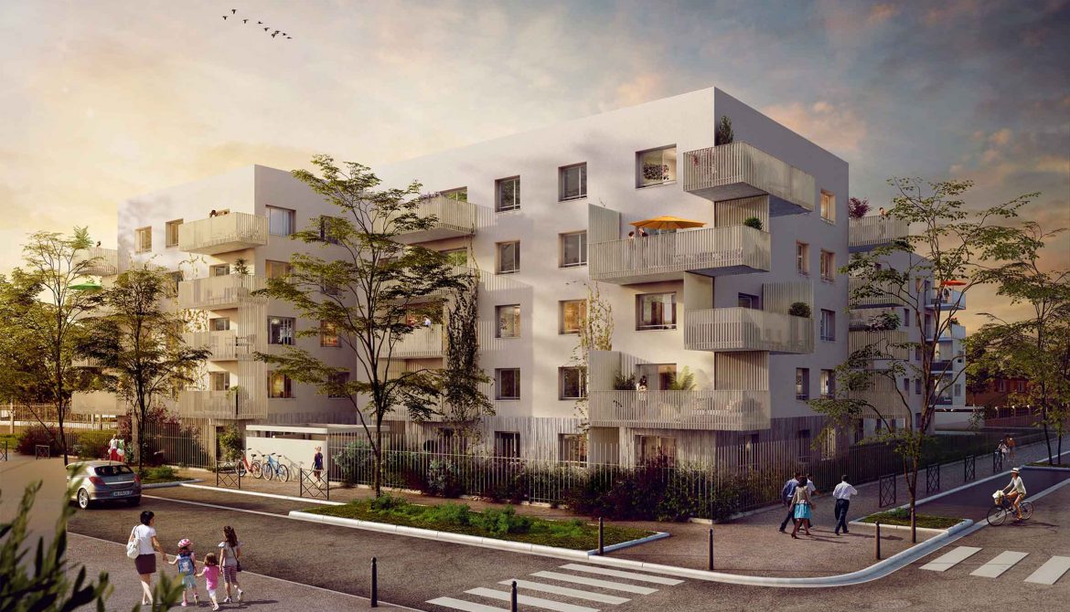 Programme immobilier Vaulx-en-Velin (69120) QUARTIER LA SOIE KAB7