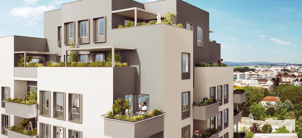 Programme immobilier Villeurbanne (69100) METRO GRATTE CIEL ICA6