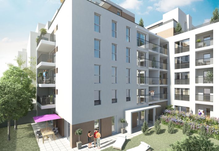 Programme immobilier Villeurbanne (69100) GRANDCLEMENT ALT22