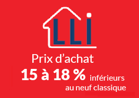 LLI - Prix d'achat de 15 à 18 % inférieurs au neuf classique