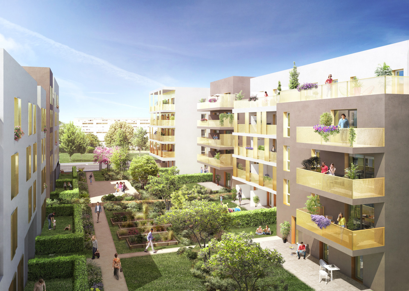 Programme immobilier Bron (69500) TERRAILLON ICA12