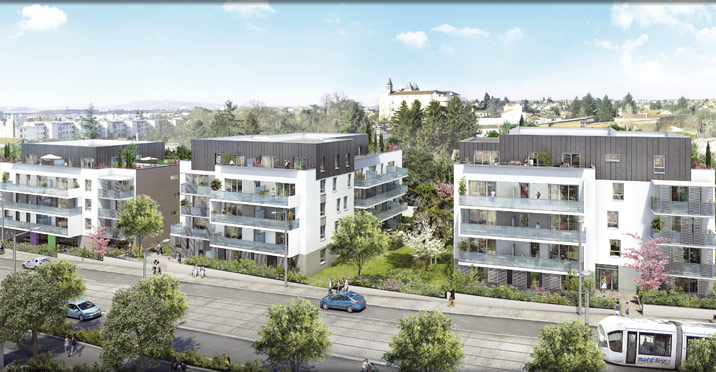 Programme immobilier Saint-Priest (69800) PROXIMITE TRAMWAY,COMMERCES NP6