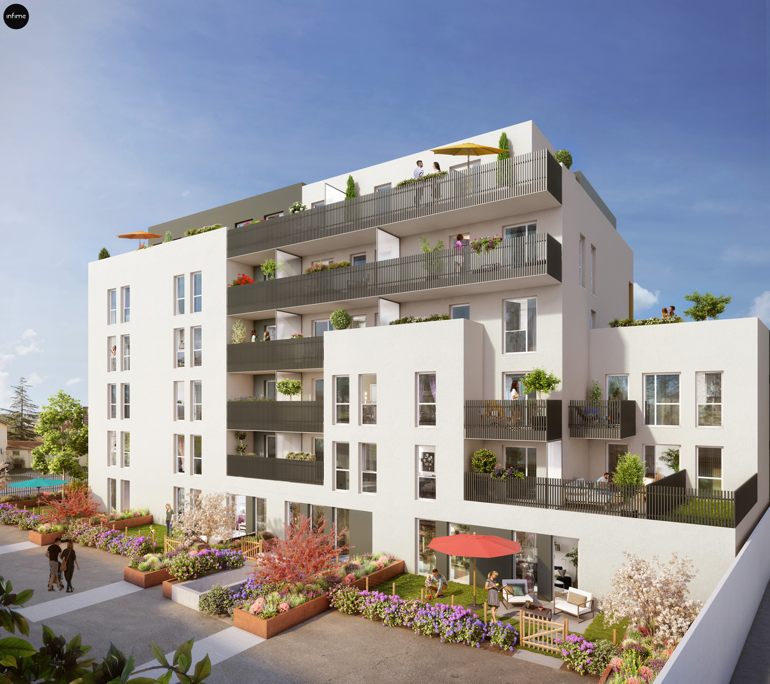 Programme immobilier Villeurbanne (69100) CHATEAU GAILLARD BOW6