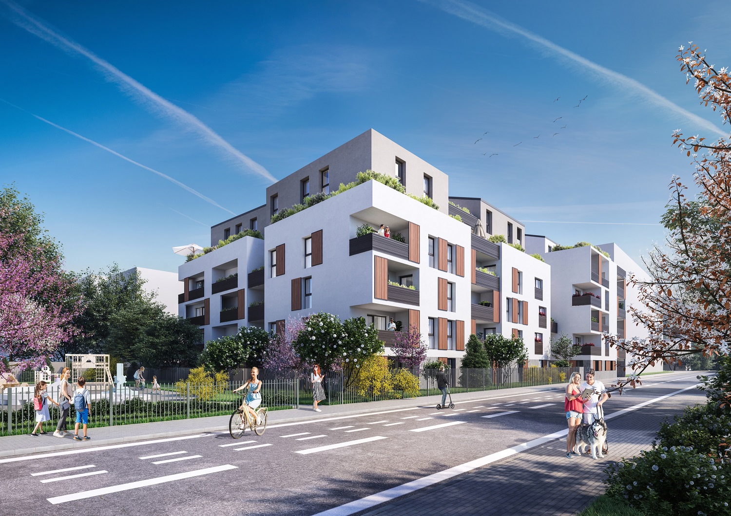 Programme immobilier Villeurbanne (69100) GRATTE CIEL URB2