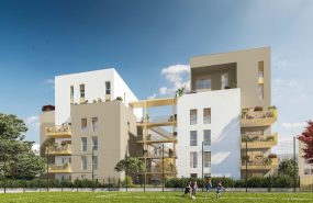 Programme immobilier VAL164 appartement à Lyon 8ème (69008) Organisés autour d’un jardin commun