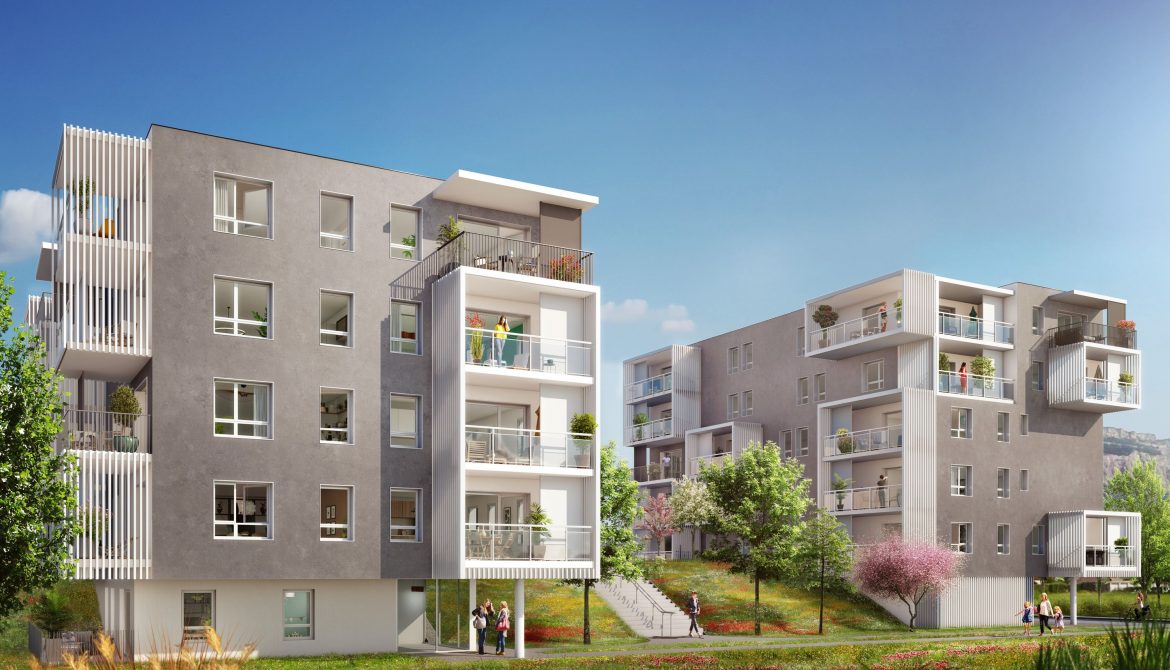 Programme immobilier ALT9 appartement à St Martin D'Heres (38400) Quartier Daudet