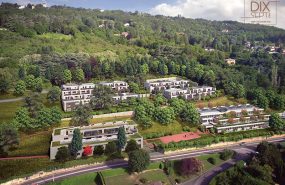 Programme immobilier SP4 appartement à Saint-Cyr-au-Mont-d-Or (69450) Vues exceptionnelles sur le Mont-Blanc