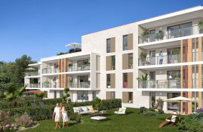 Programme immobilier ALT55 appartement à Frejus (83600) Enveloppés de Jardins Verdoyants