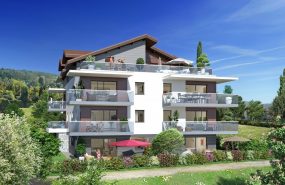 Programme immobilier CAP17 appartement à Publier (74500) Charmant quartier résidentiel