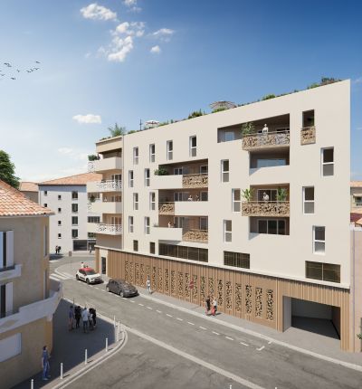 Programme immobilier Toulon (83000) En lisière du centre-ville PI25