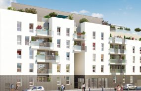 Programme immobilier NEO12 appartement à Villeurbanne (69100) Résidence paisible au sein d'un parc