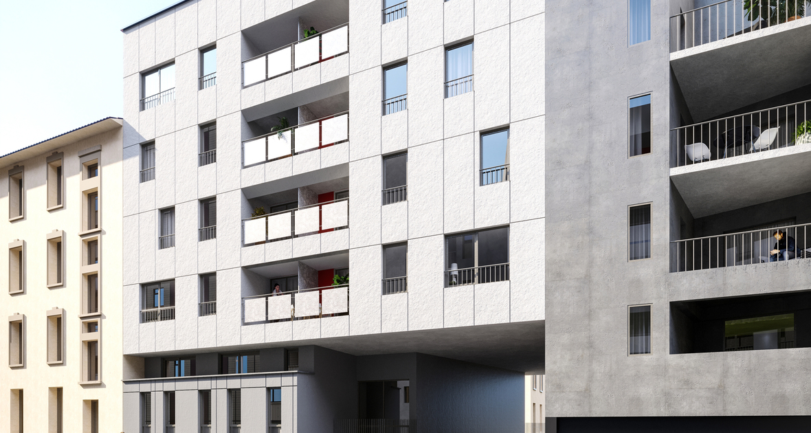 Programme immobilier Lyon 7ème (69007) Proche Parc Blandan AJA4