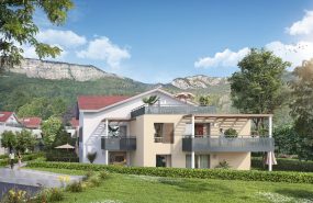 Programme immobilier EDO12 appartement à Bonneville (74130) Résidence nichée dans un environnement verdoyant,