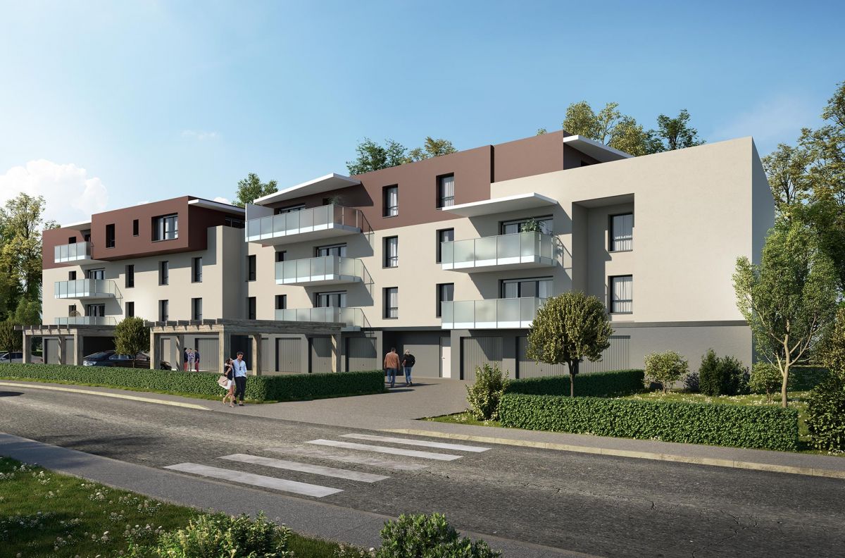 Programme immobilier EUR12 appartement à Gilly-Sur-Isère (73200) Vue dégagée sur les massifs
