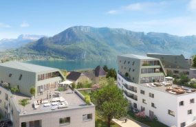 Programme immobilier CRA7 appartement à Annecy (74940) Au bord du lac d’Annecy