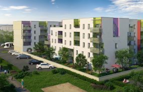 Programme immobilier CO15 appartement à Vénissieux (69200) Un environnement très végétalisé