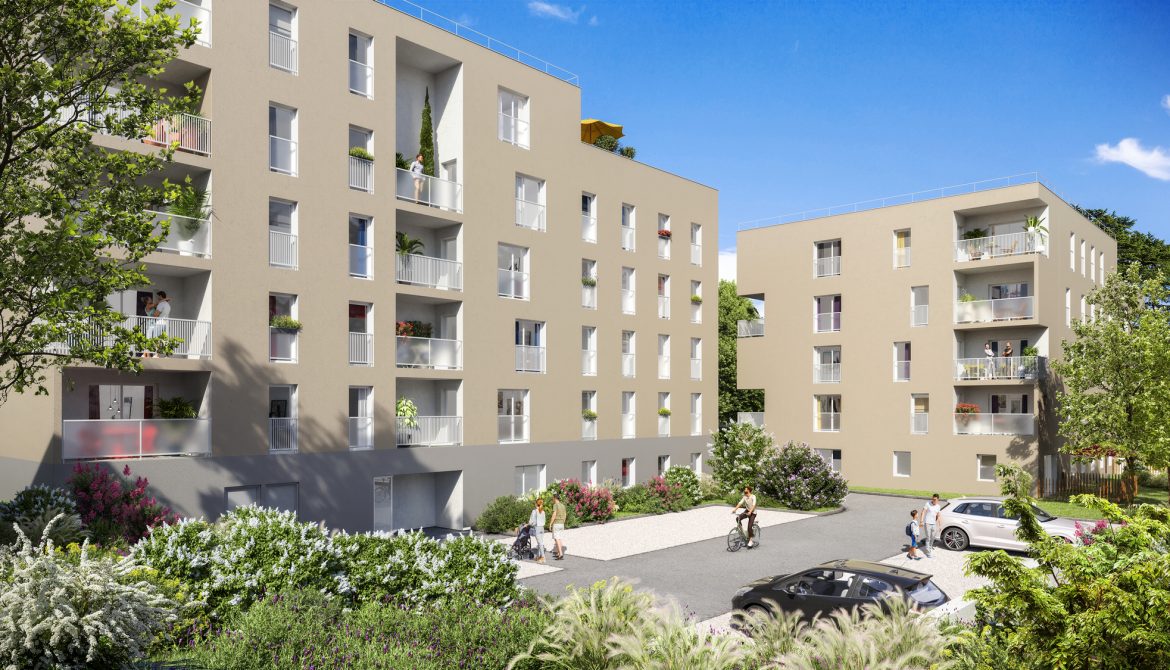 Programme immobilier ALT83 appartement à Gleize(69400) Résidence à l’élégance discrète