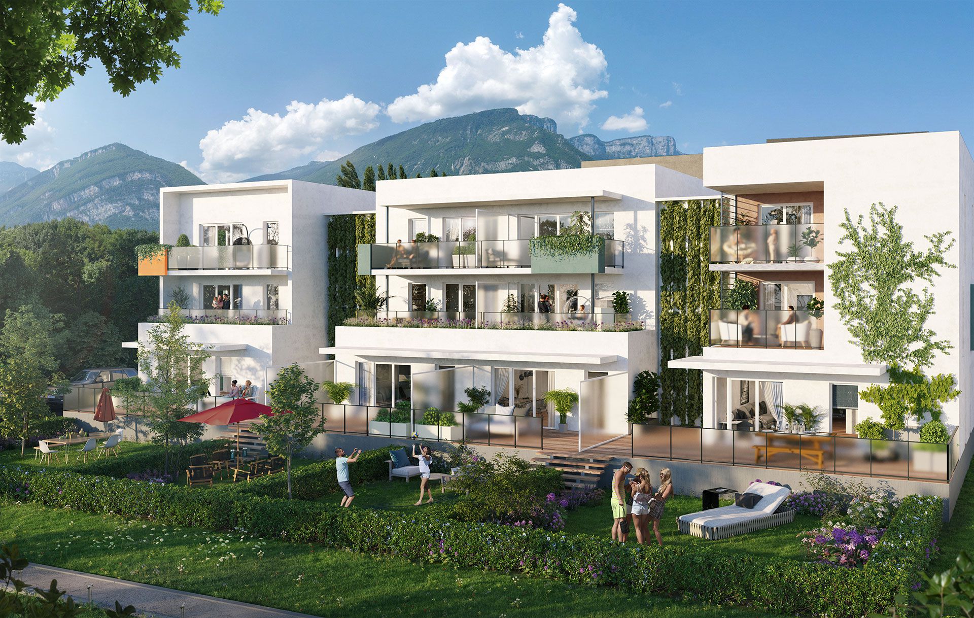 Programme immobilier EUR20 appartement à Saint-Egrève (38120) La nature aux abords de la ville