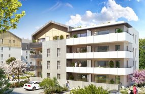 Programme immobilier BOW12 appartement à Bons-En-Chablais (74890) Vues exceptionnelles sur les Alpes