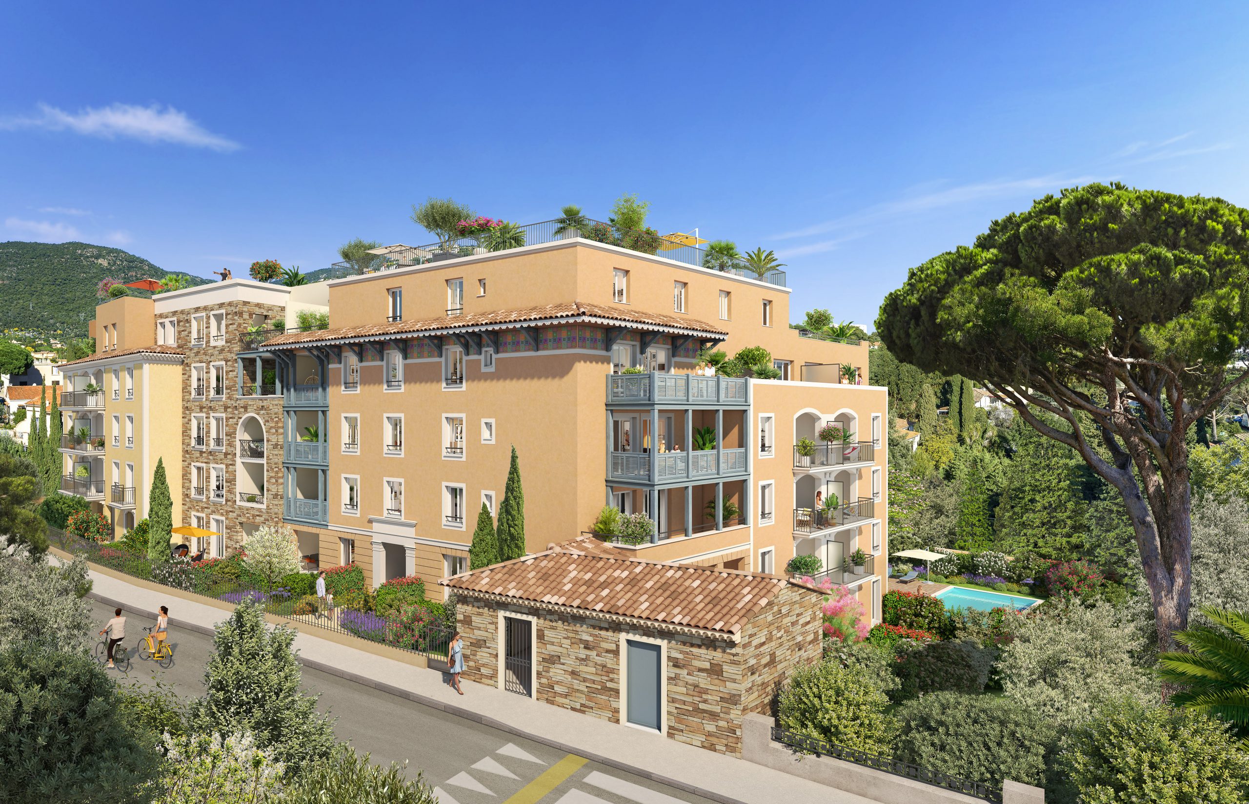 Programme immobilier ALT117 appartement à Cavalaire Sur Mer (83240) À 10 mn à pied du centre-ville et des plages
