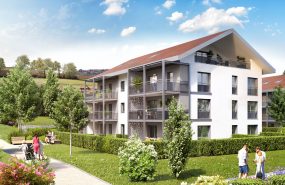 Programme immobilier BOW22 appartement à Metz-Tessy (74370) En surplomb de Metz-Tessy