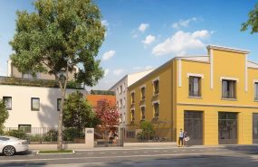 Programme immobilier VAL143 appartement à Villeurbanne (69100) Dans une petite impasse pavillonnaire préservée