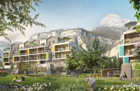 Programme immobilier NEO19 appartement à Crolles (38920) Cadre verdoyant