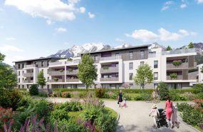 Programme immobilier GRE4 appartement à Cessy (01170) Esprit pavillonnaire de Cessy