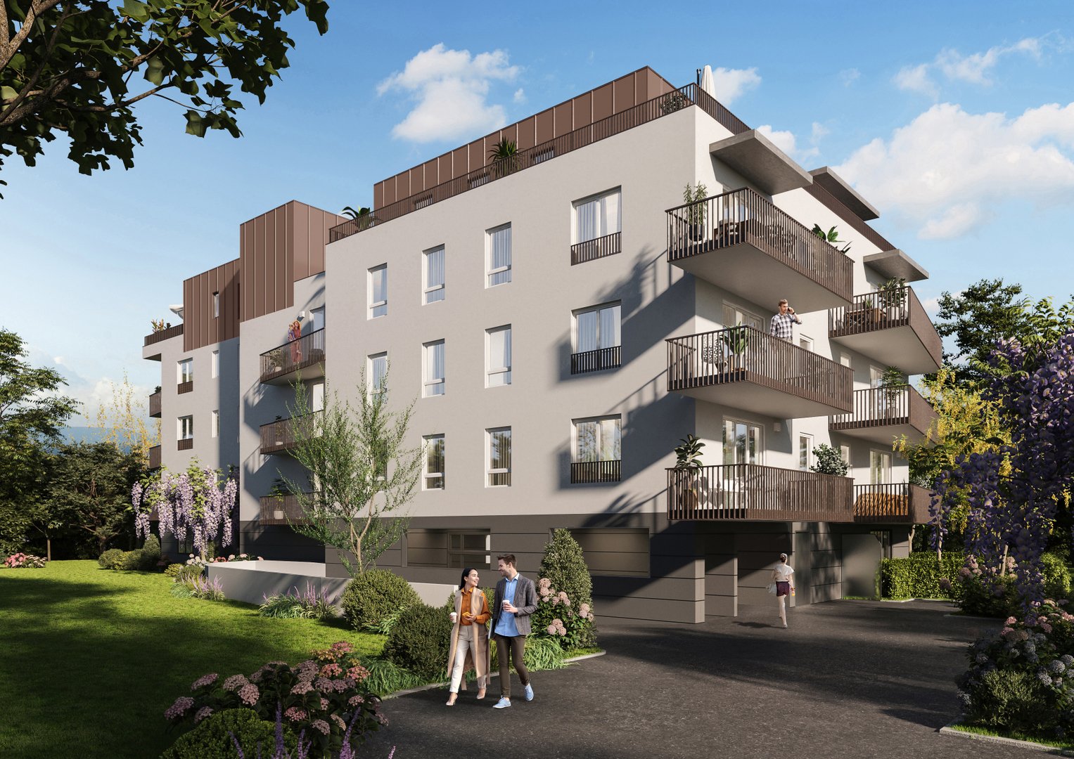 Programme immobilier EDO25 appartement à Thonon les Bains (74200) Au coeur de la commune de Thonon-les-Bains