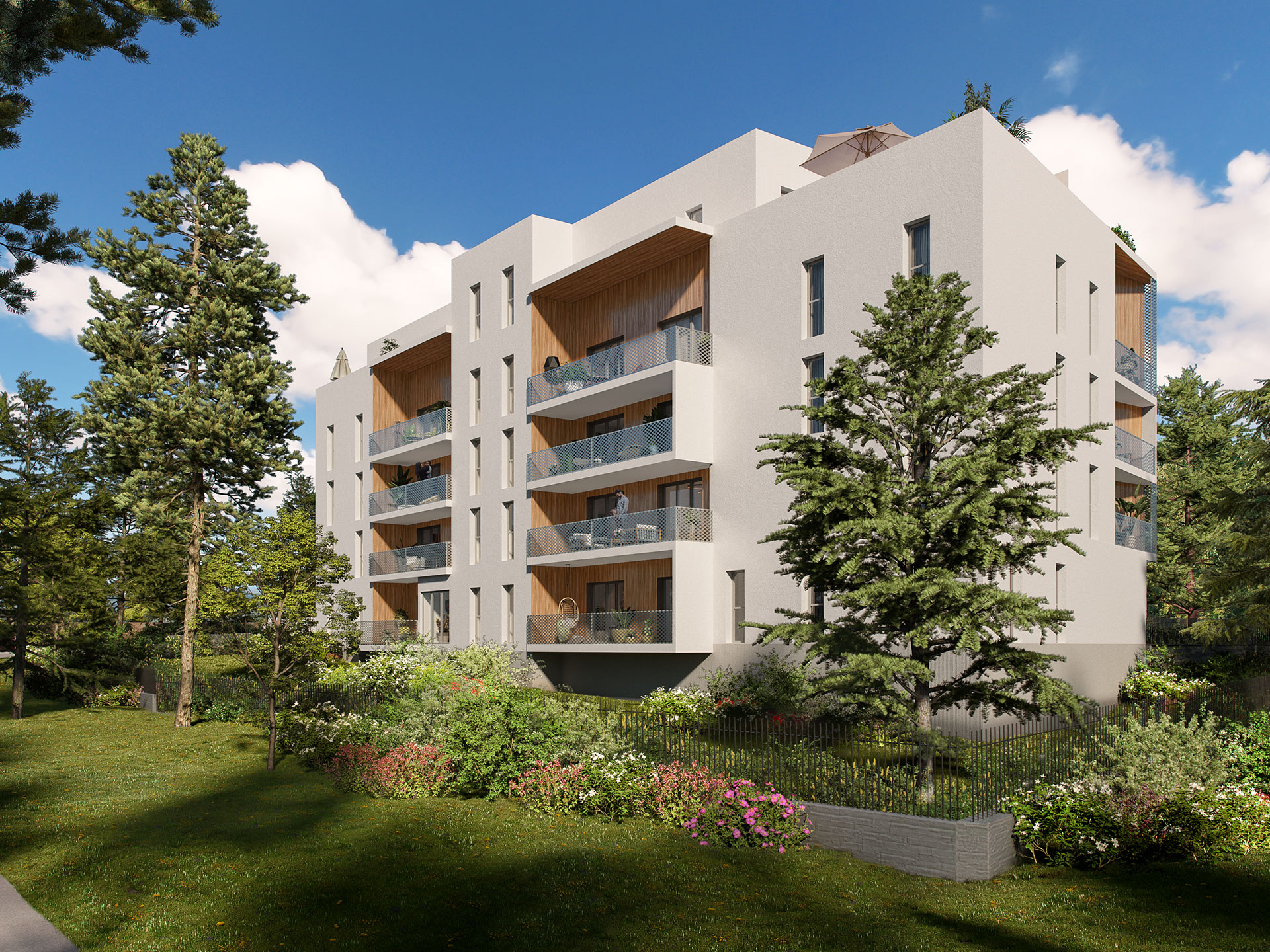 Programme immobilier BOW25 appartement à Francheville (69340) Commune cotée de l'ouest lyonnais aux allures de village