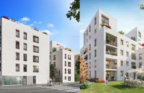 Programme immobilier CO3 appartement à Lyon 8ème (69008) Quartier La Plaine à 2 minutes à pied