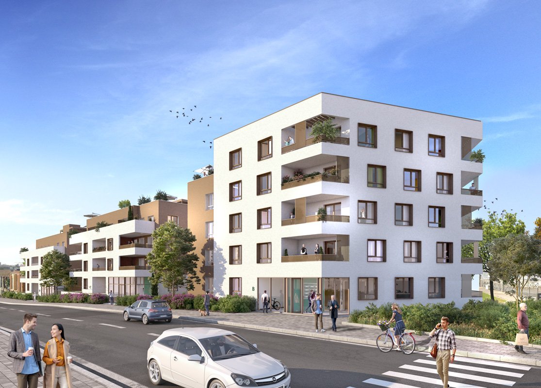 Programme immobilier NEO23 appartement à Rillieux-la-Pape (69140) Idéalement située près du centre scolaire Saint Charles
