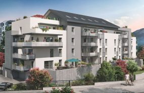 Programme immobilier GRE5 appartement à Cluses (74300) Entourée d’espaces verts arborés