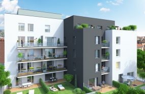 Programme immobilier OGI10 appartement à Villeurbanne (69100) PROCHE MEDIPOLE