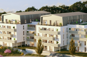 Programme immobilier QUA10 appartement à Chamalières (63400) Au coeur d'un écrin de verdure