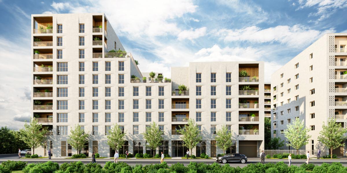 Programme immobilier EIF7 appartement à Lyon 7ème (69007) À trois minutes à pieds de la place Jean Jaurès