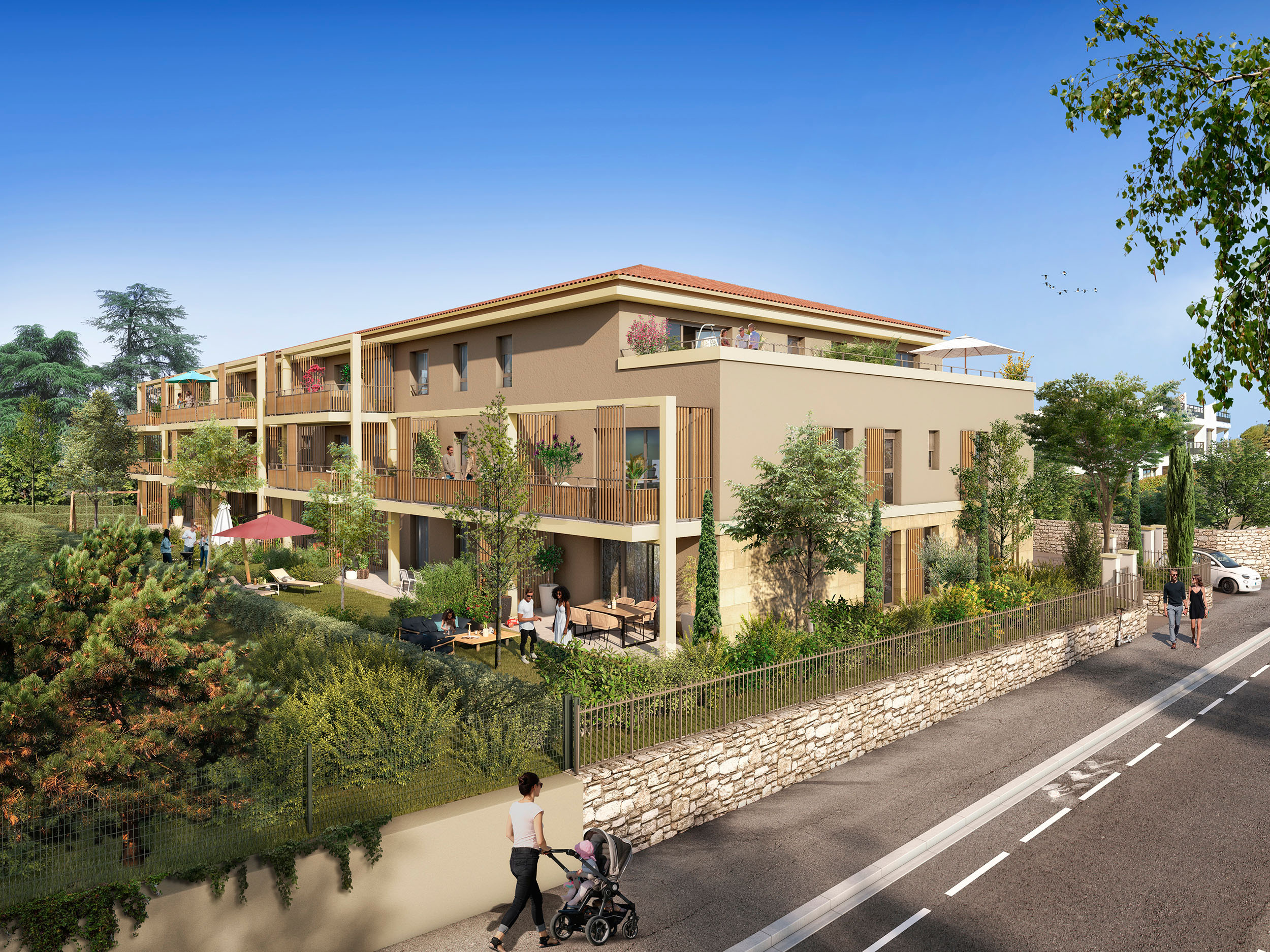 Programme immobilier BOW28 appartement à Aix-En-Provence (13100) En plein cœur de Puyricard