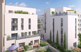 Programme immobilier REA5 appartement à Villeurbanne (69100) Au cœur du quartier du Grand-Clément